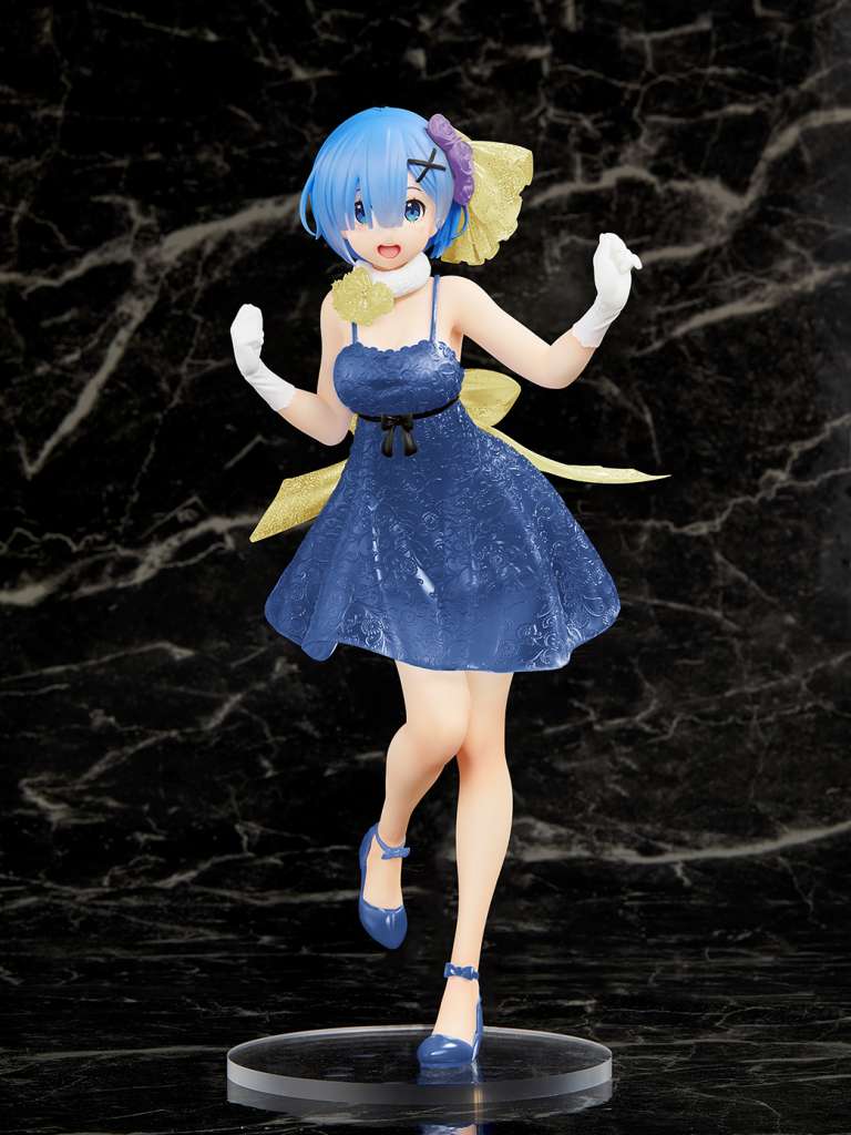 Re:Zero Rem Clear Dress Precious Figure Renewal taito