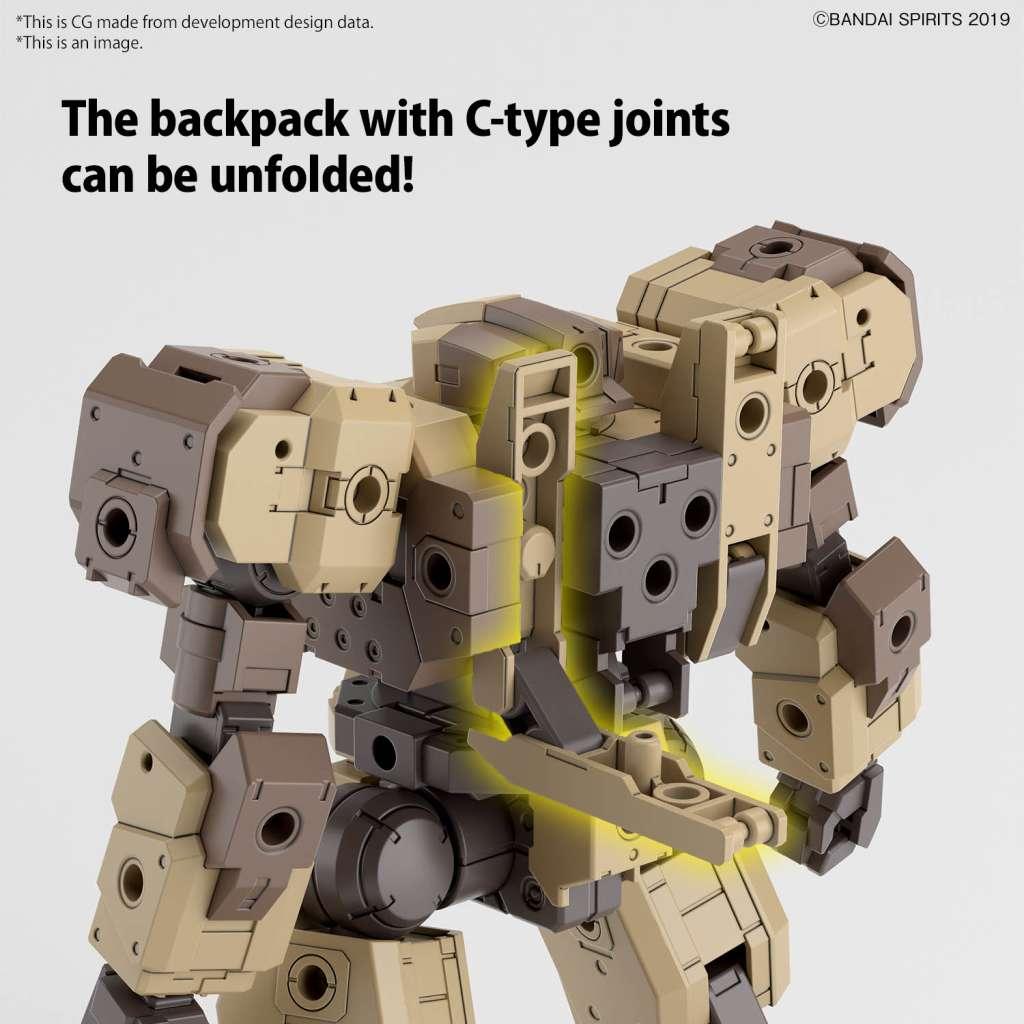 30mm EEXM-9 Baskyrotto Brown 1/144 - Robotto