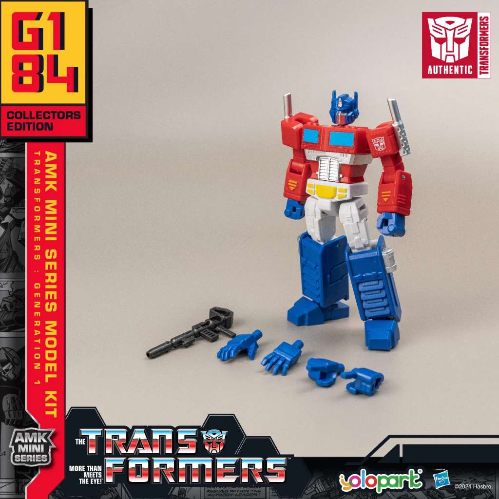 Transformers generation one optimus prime amk mini modellkit