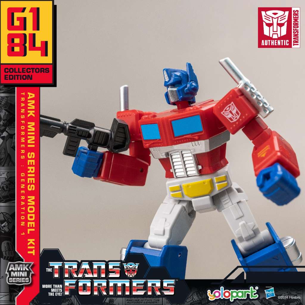 Transformers generation one optimus prime amk mini modellkit