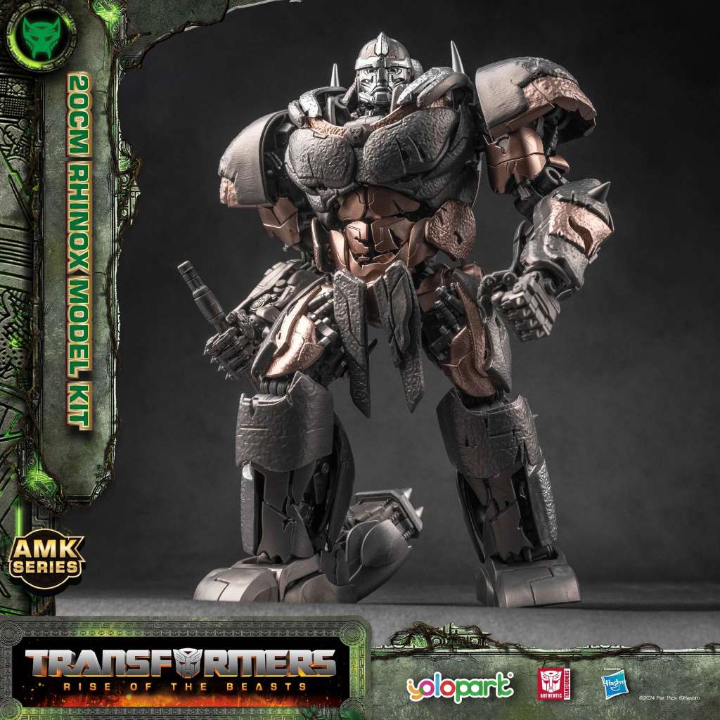 Transformers Rise of the Beasts Rhinox AMK Modellkit Robotto