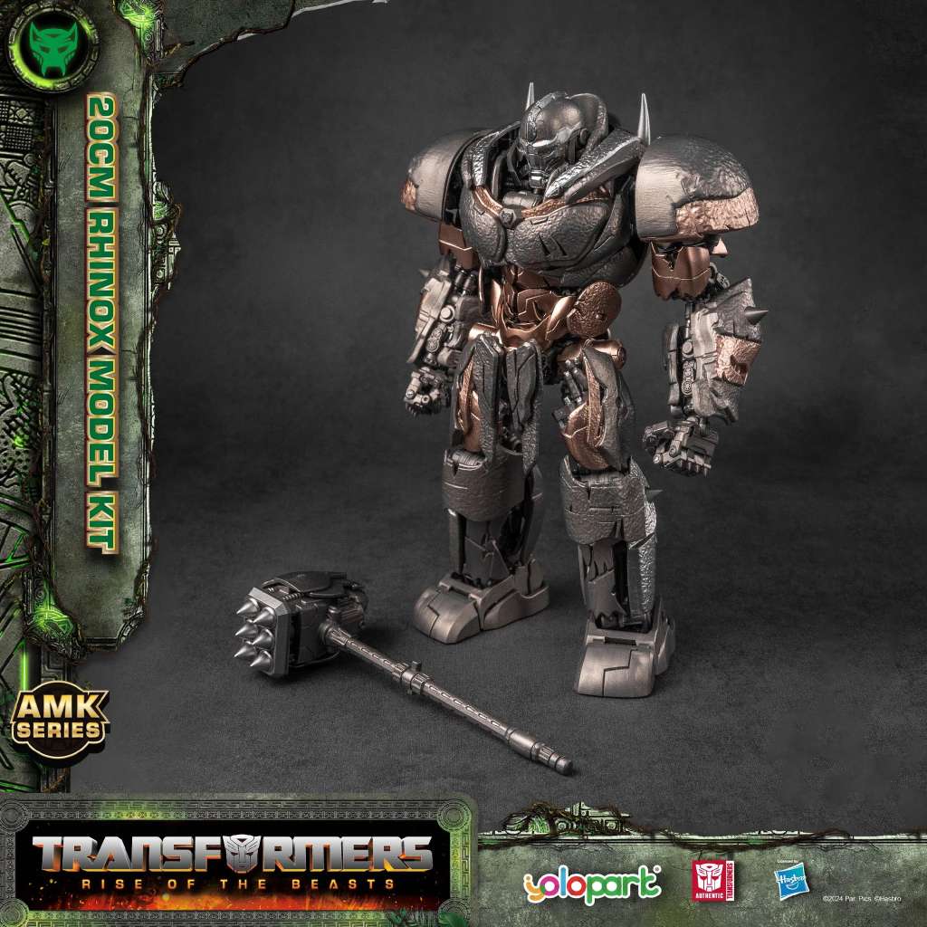 Transformers Rise of the Beasts Rhinox AMK Modellkit Robotto