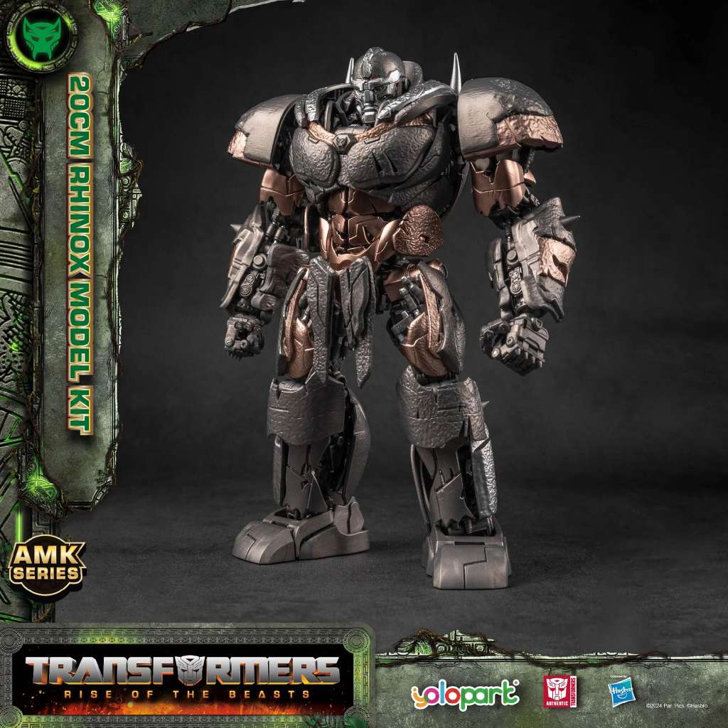 Transformers Rise of the Beasts Rhinox AMK Modellkit Robotto