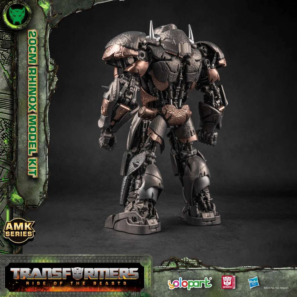 Transformers Rise of the Beasts Rhinox AMK Modellkit Robotto