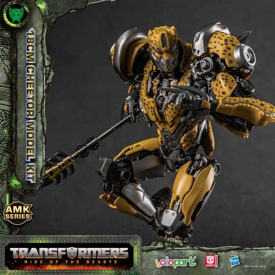 Transformers Rise of the Beasts Cheetor AMK Modellkit Robotto