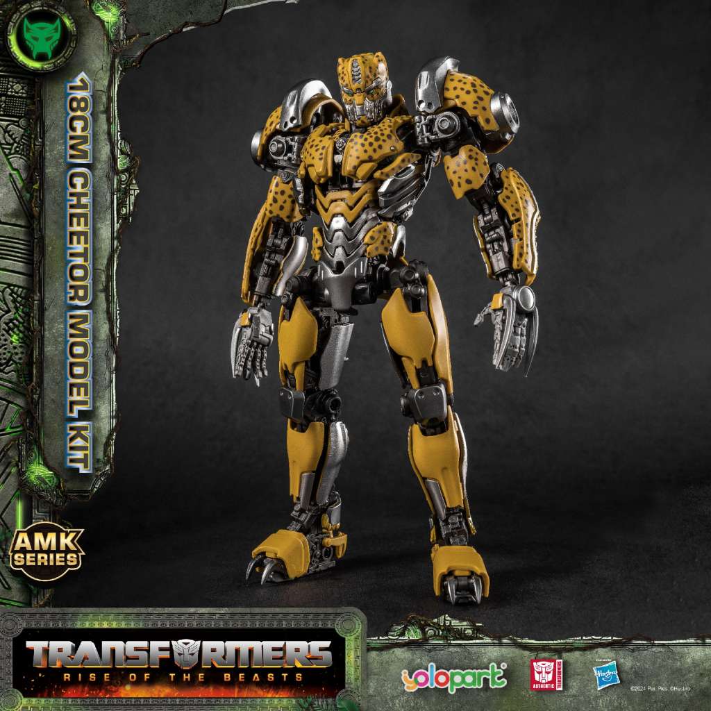 Transformers Rise of the Beasts Cheetor AMK Modellkit Robotto