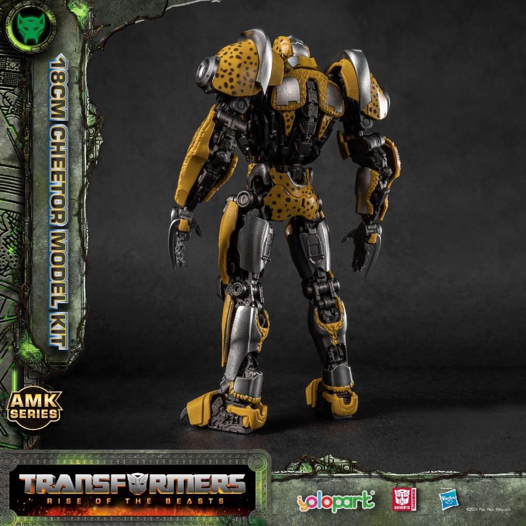 Transformers Rise of the Beasts Cheetor AMK Modellkit Robotto