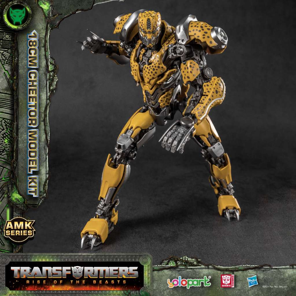 Transformers Rise of the Beasts Cheetor AMK Modellkit Robotto