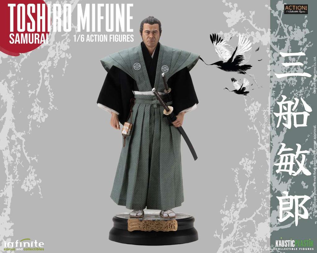 Toshiro Mifune Samurai 1/6 Action Figure infinite statue