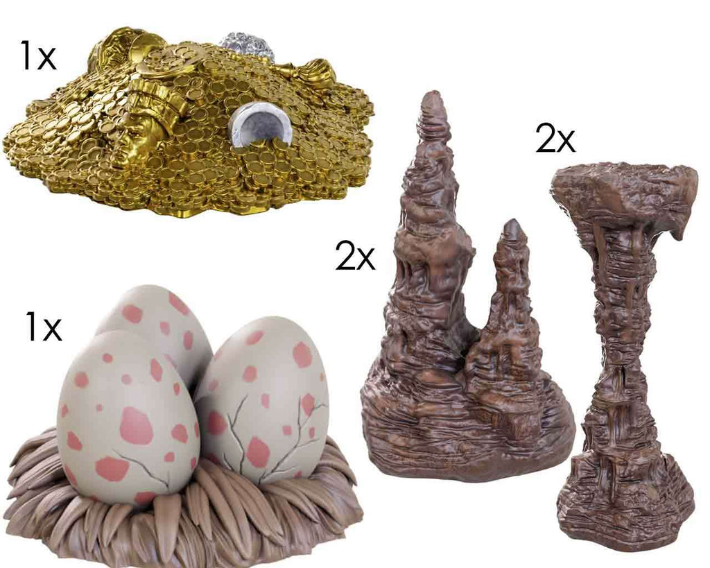 D&D Icons of the Realms: Adventure in a Box - Red Dragon's Lair wizkids