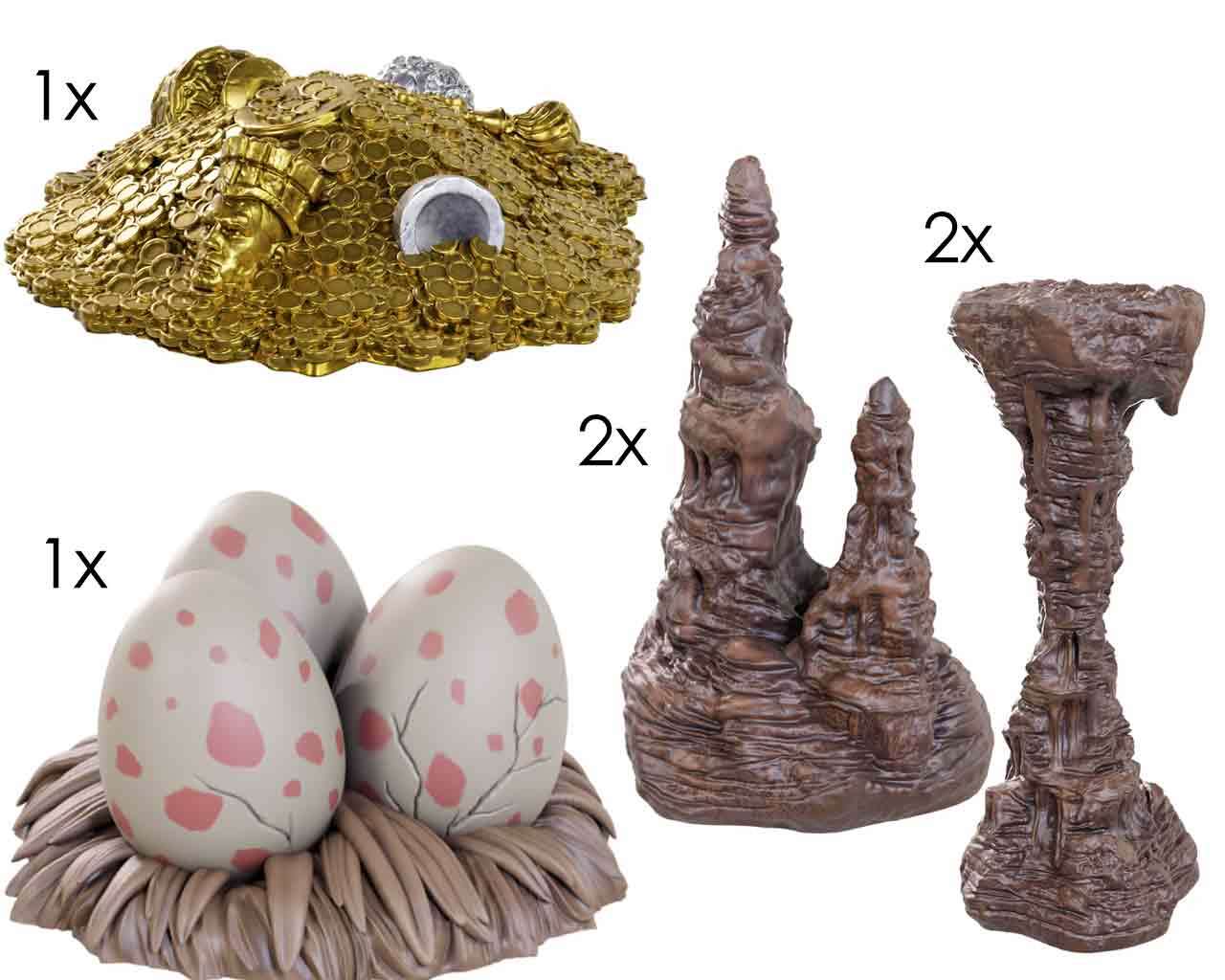 D&D Icons of the Realms: Adventure in a Box - Red Dragon's Lair wizkids