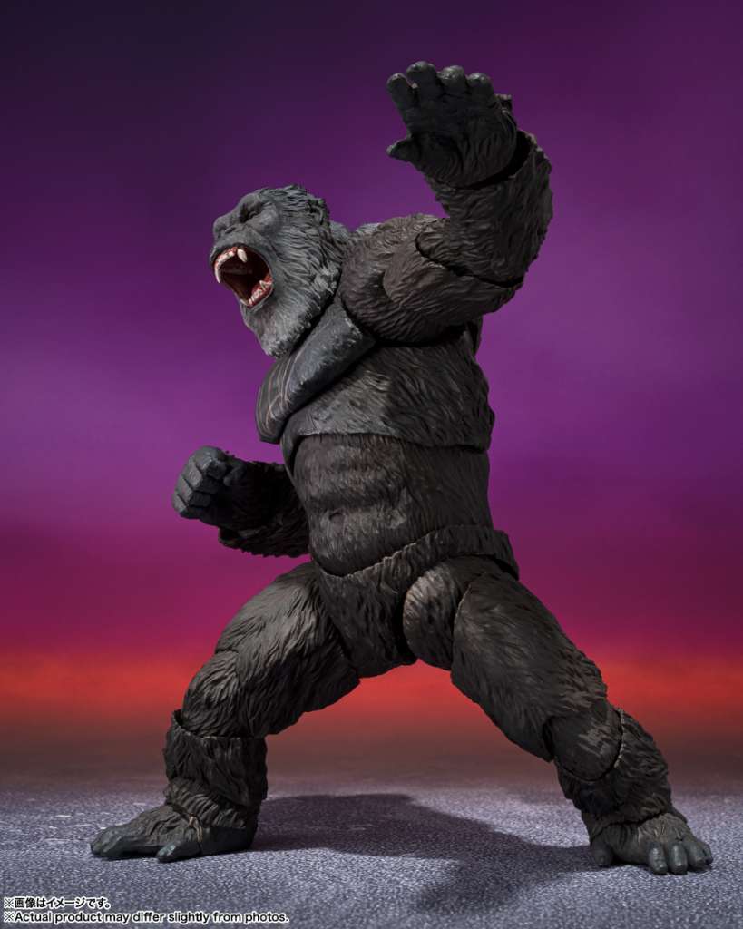 KONG från Godzilla x Kong: The New Empire - S.H.MonsterArts bandai