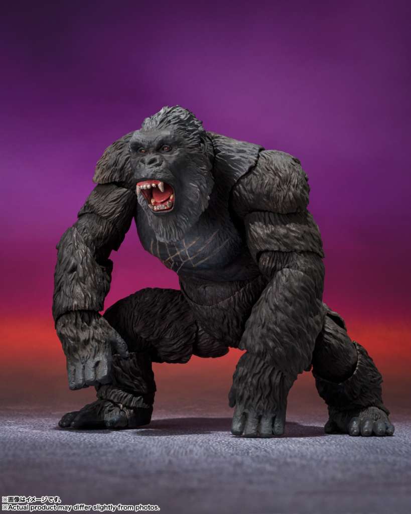 KONG från Godzilla x Kong: The New Empire - S.H.MonsterArts bandai