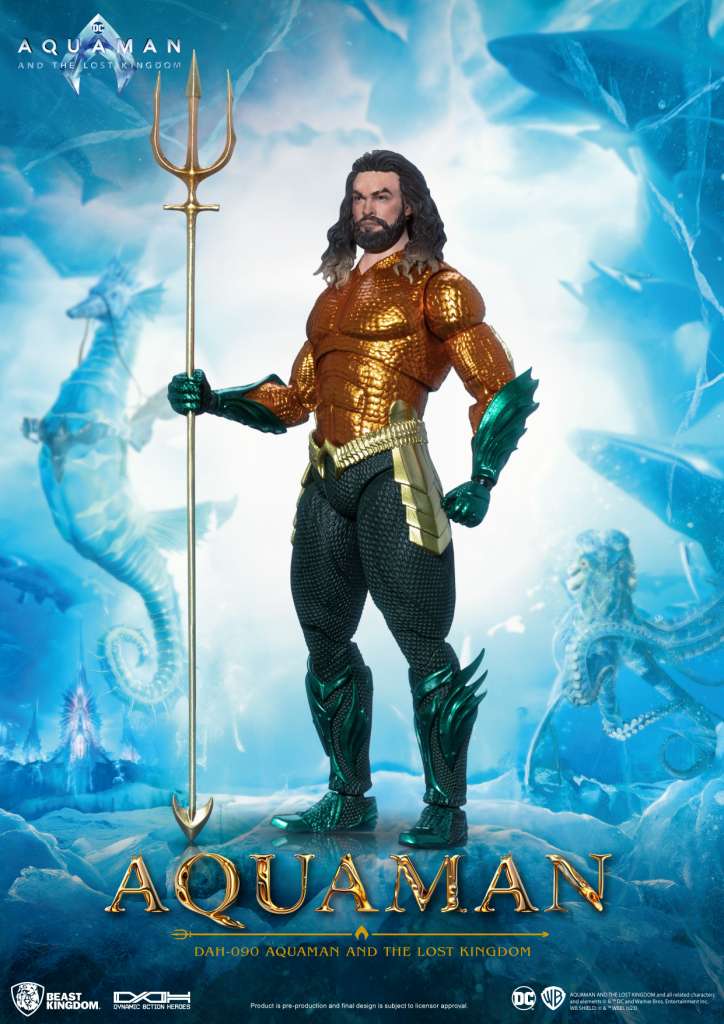 Aquaman och den förlorade kungadömet Aquaman DAH-figur beast kingdom
