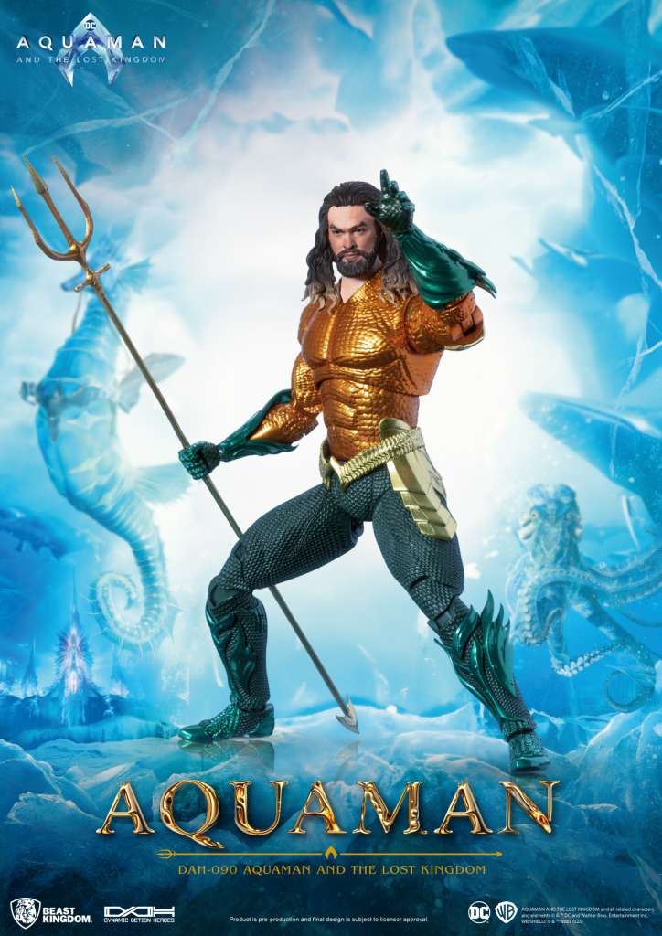 Aquaman och den förlorade kungadömet Aquaman DAH-figur beast kingdom