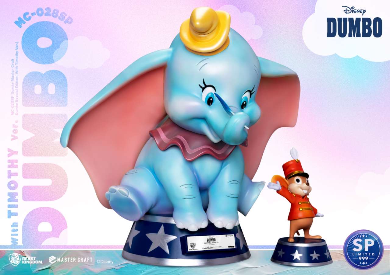 Dumbo Special Edition Master Craft med Timothy beast kingdom