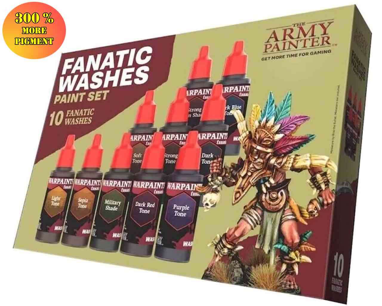Warpaints Fanatic: Washes Paint Set army painter