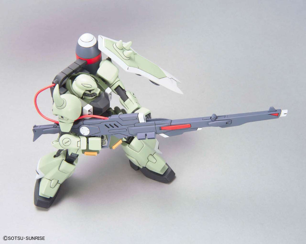 HG Zaku Gunner Warrior 1/144 – Samlarobjekt för Modellbygge bandai model kit gunpla
