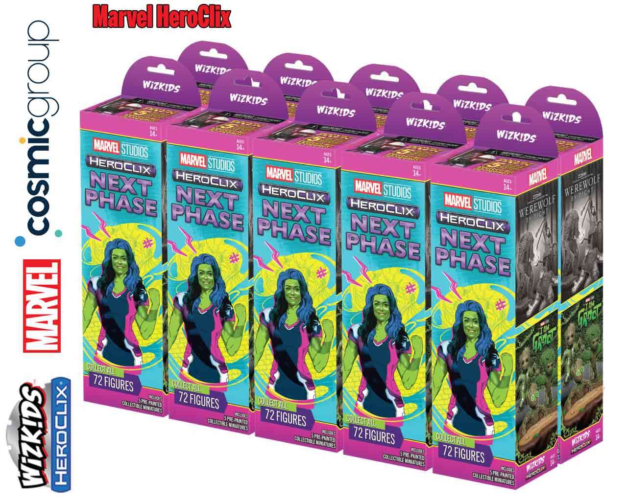 Marvel HeroClix: Marvel Studios Next Phase Booster Brick wizkids