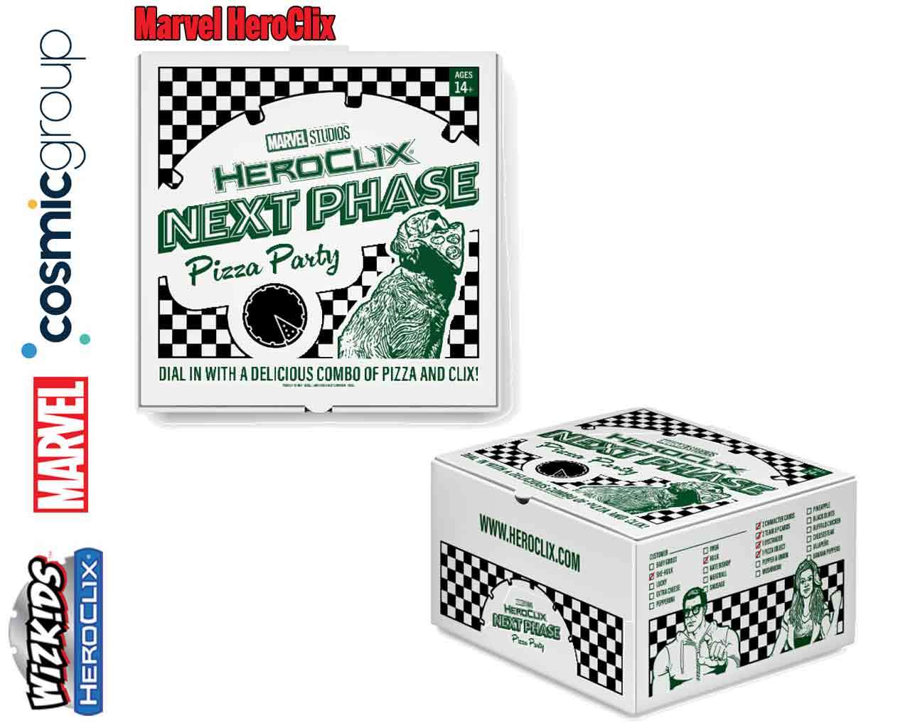 Marvel HeroClix: She-Hulk och Hulk Pizza Party wizkids