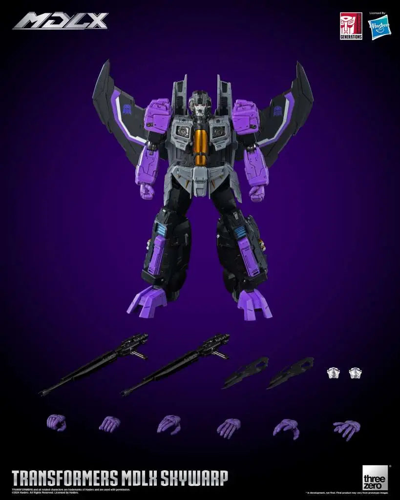 Transformers Mdlx Skywarp Af