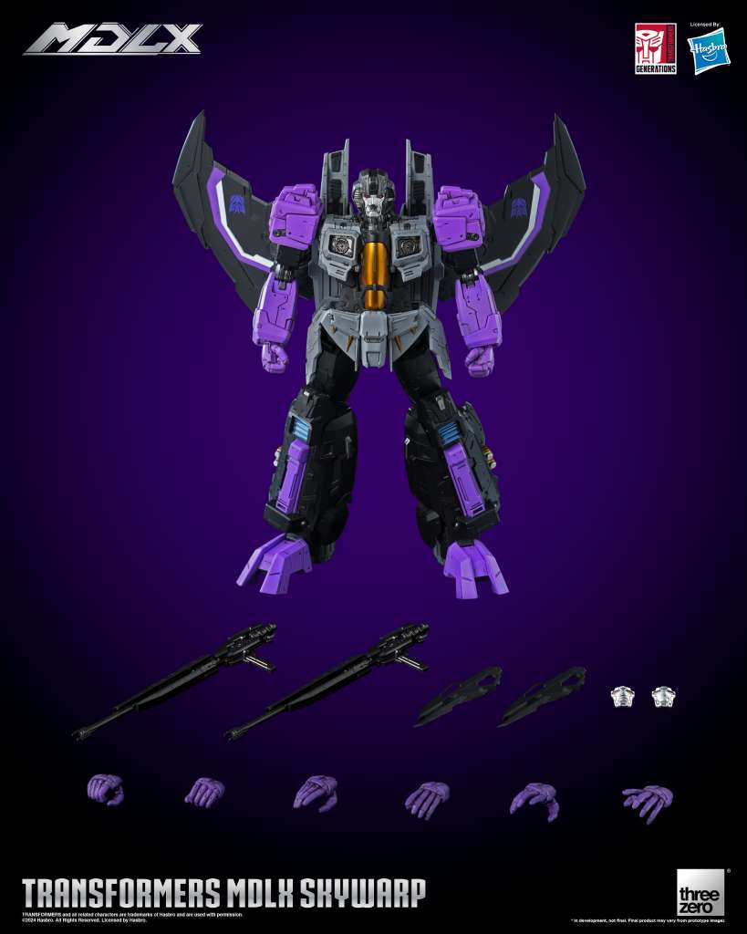 Transformers MDLX Skywarp - Decepticon Figur threea toys/threezero