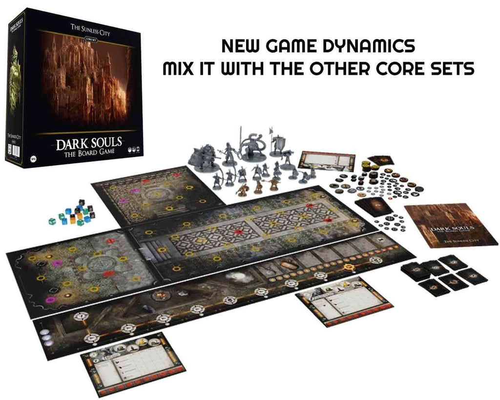 Dark Souls: The Board Game - The Sunless City Core Set steamforged games