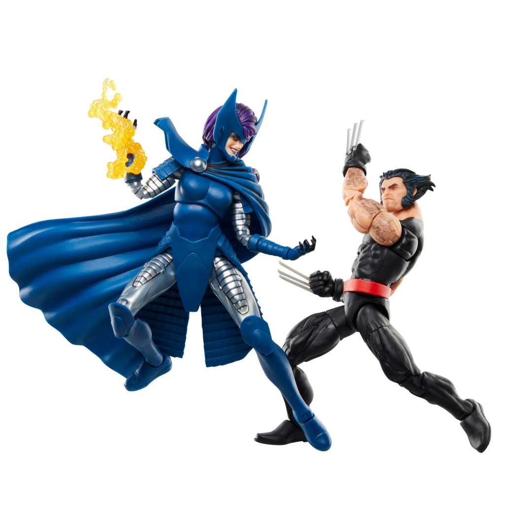 Marvel Legends Wolverine och Psylocke Actionfigur hasbro