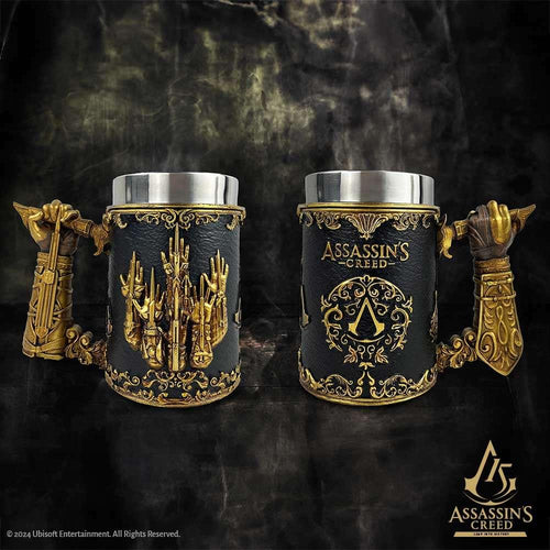Assassin's Creed Through the Ages Svart och Guld Mugg - Robotto