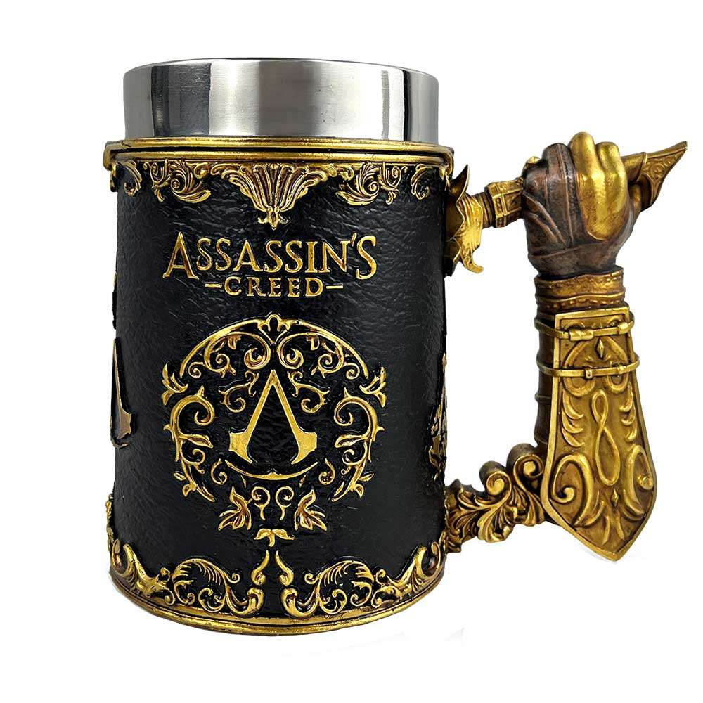 Assassin's Creed Through the Ages Svart och Guld Mugg nemesis now