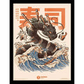 ILUSTRATA SUSHI DRAGON COLLECTOR PRINT FRAMED