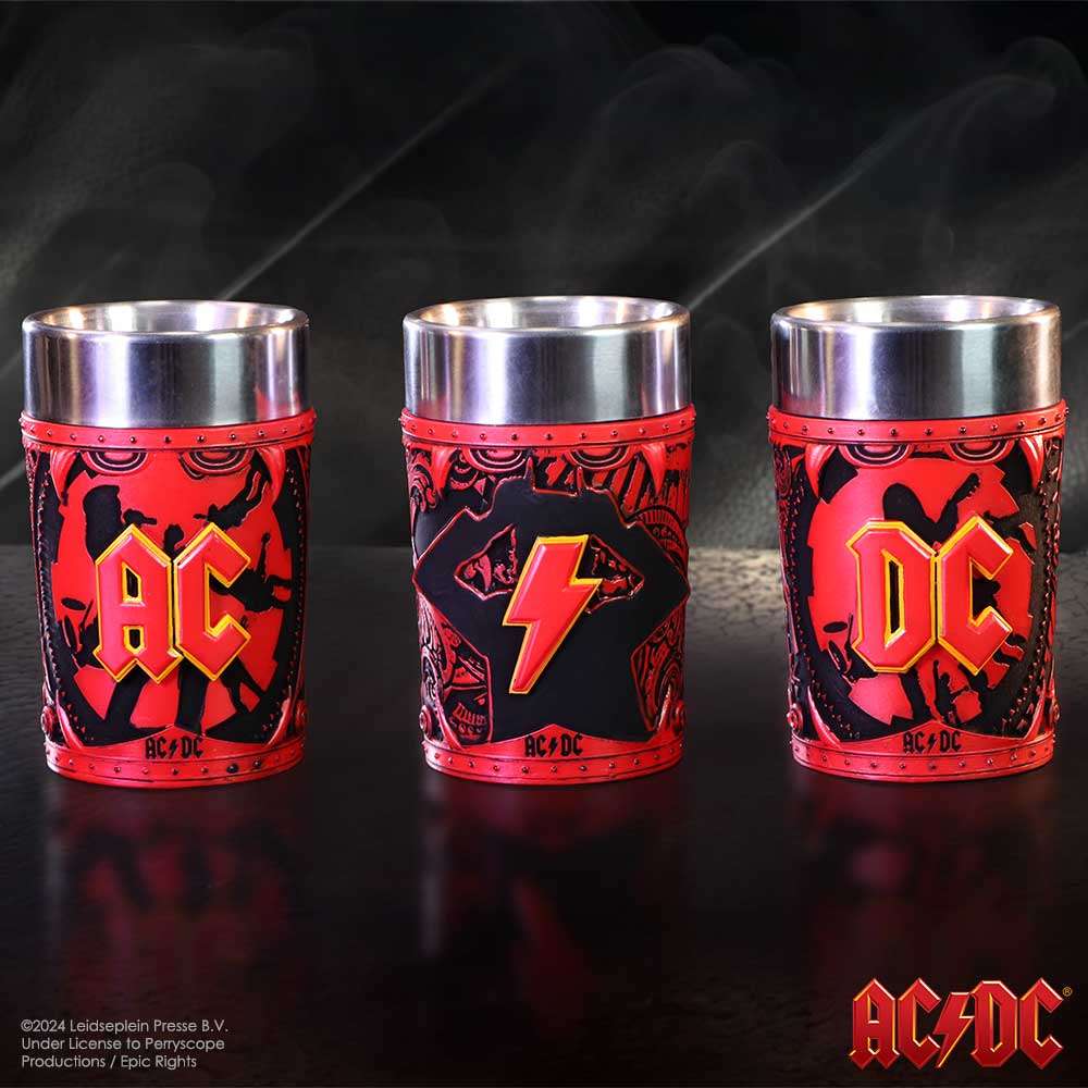 AC/DC Shotglas Set - Metal Musik Tema nemesis now