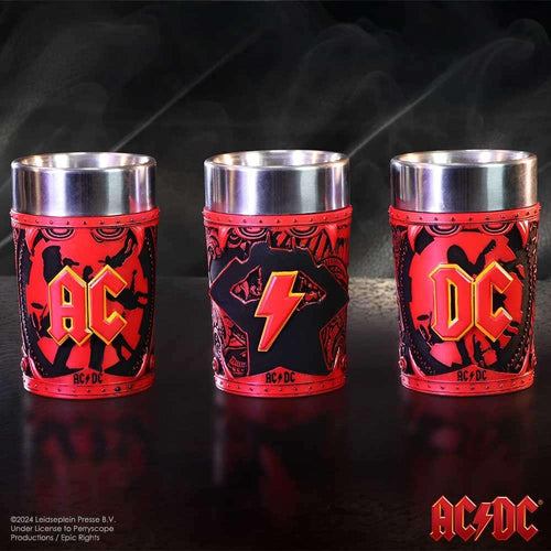 AC/DC Shotglas Set - Metal Musik Tema - Robotto