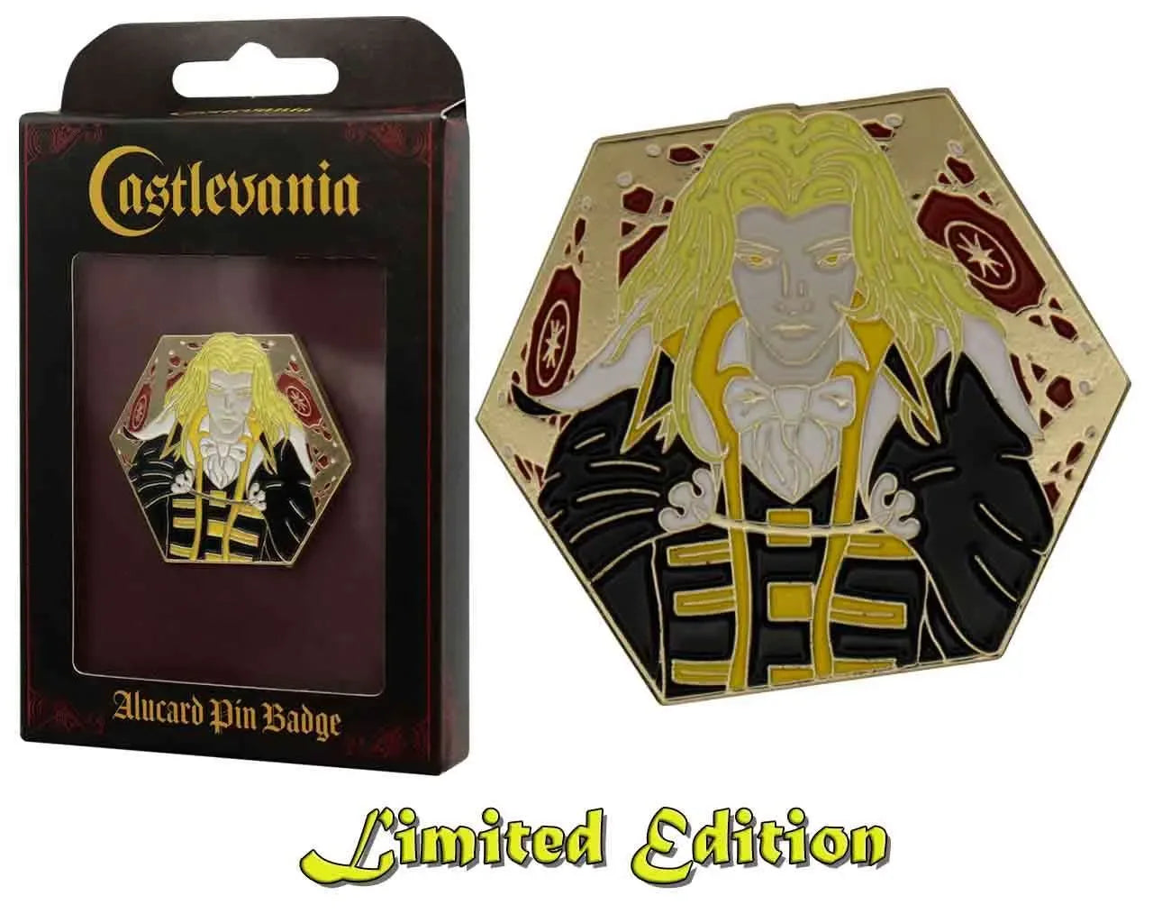 Castlevania - Alucard - Limited Edition Pin Emblem - Robotto
