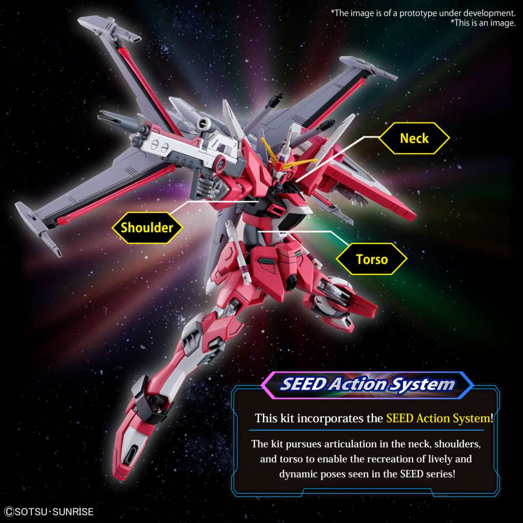 HG Gundam Infinite Justice Type II 1/144 - Modellbyggsats bandai model kit gunpla