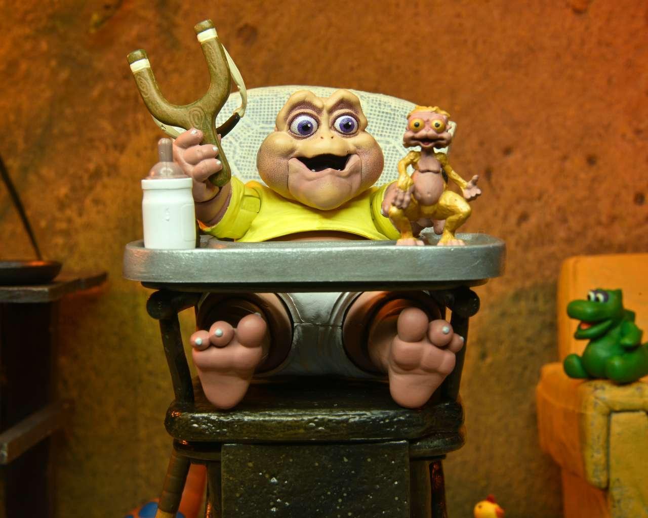 Baby Sinclair Dinosaurieactionfigur - Robotto