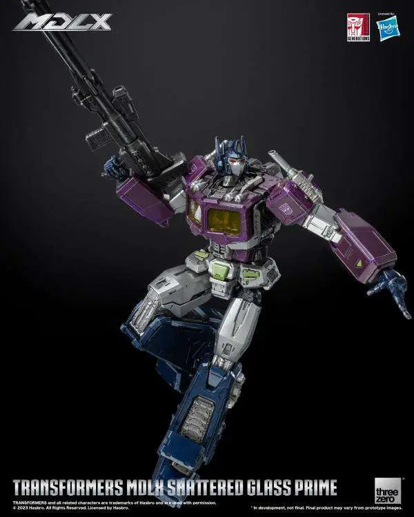 Transformers MDLX Shattered Glass Optimus Prime Ltd Ed Af