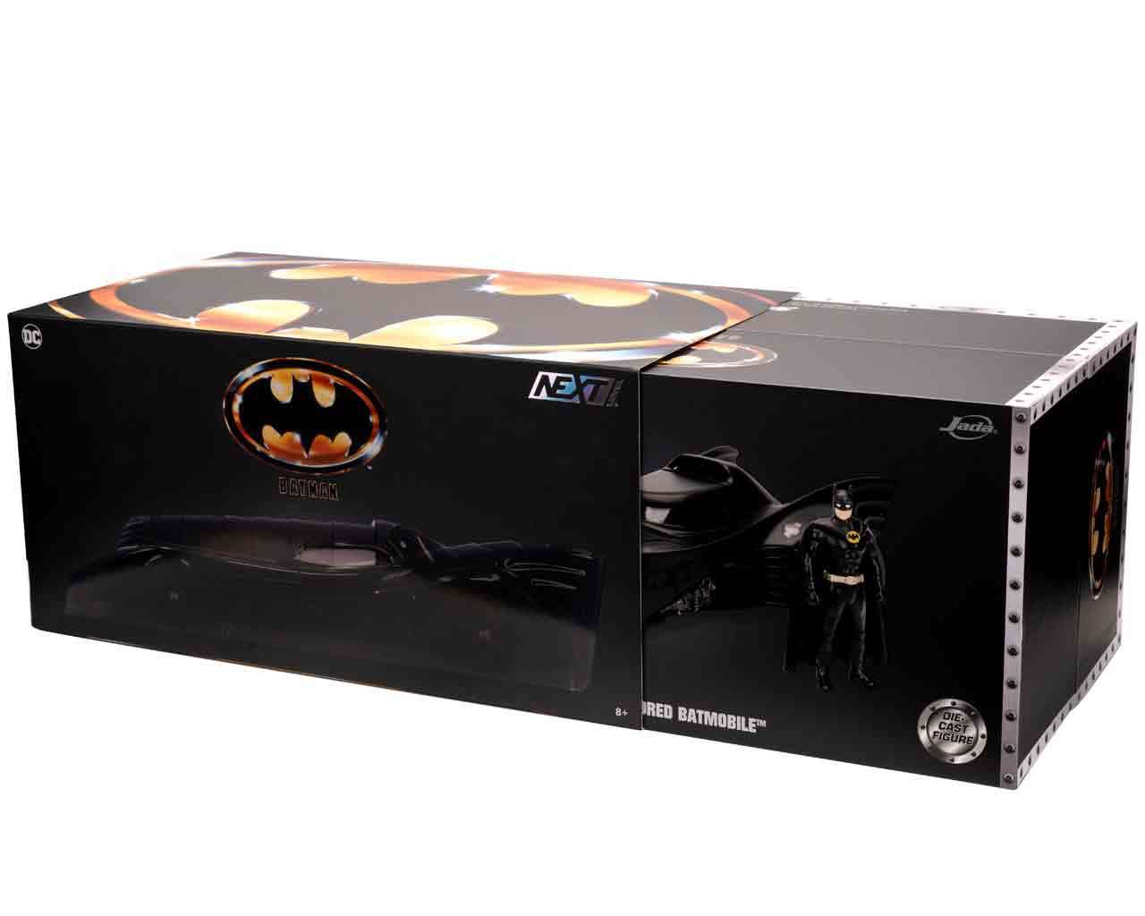 Batman 1989 - Armored Batmobile med Batman - 1:24 Die-Cast Modell Limited Edition jada toys