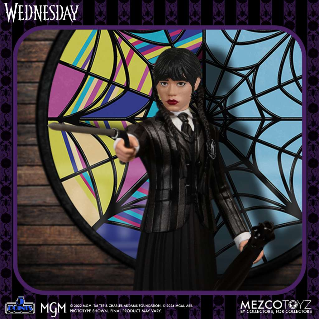 5 Points Wednesday & Enid Box Set mezco toys