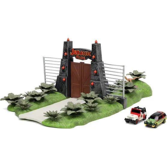 Nano Scene: Jurassic Park - Park Entrance Gate Diorama