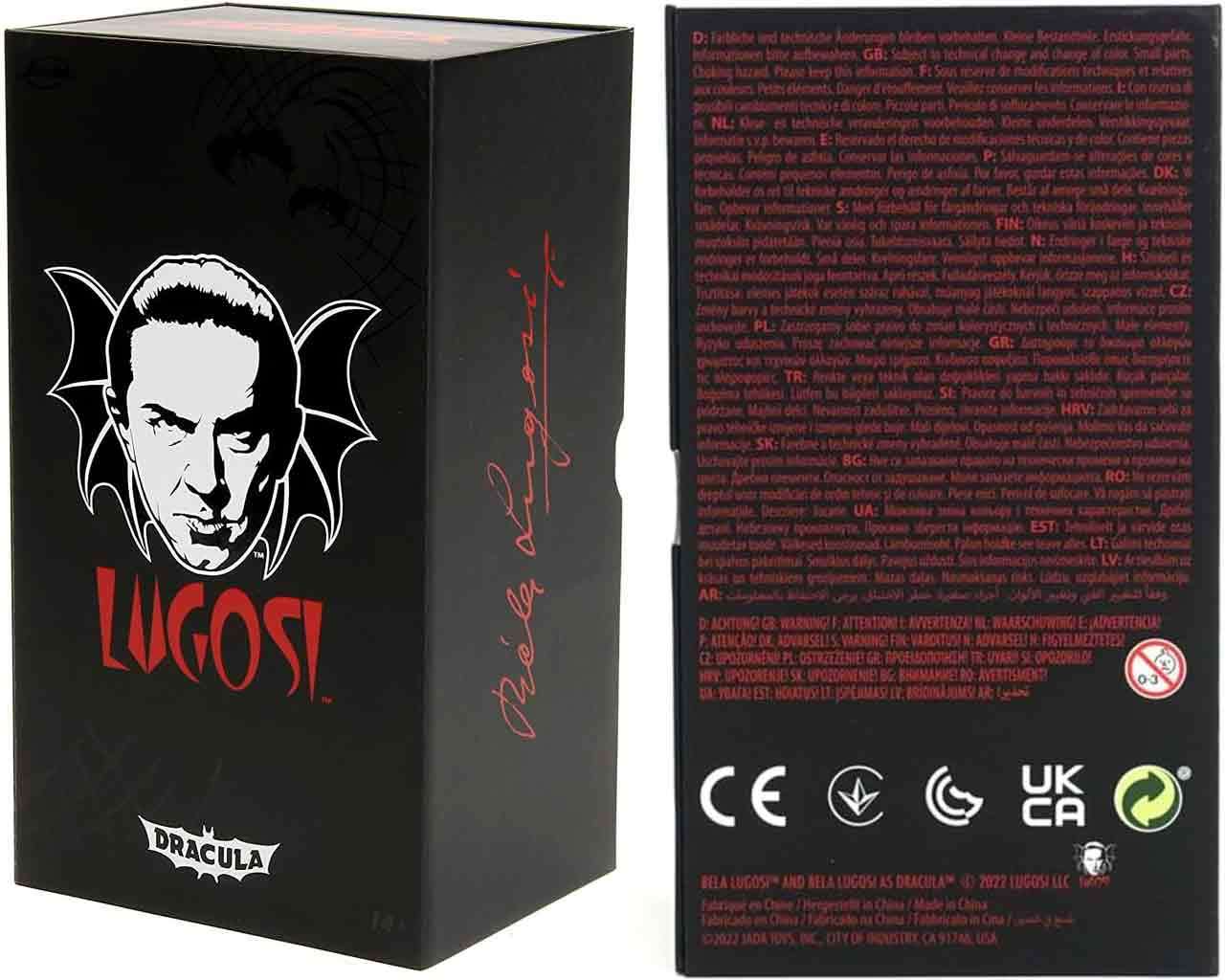 Bela Lugosi som Dracula - Actionfigur 6 tum Robotto
