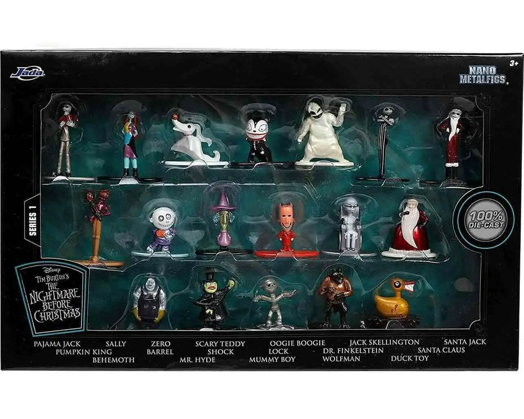 Horror Film The Nightmare Before Christmas Metals Nano Figures Collection