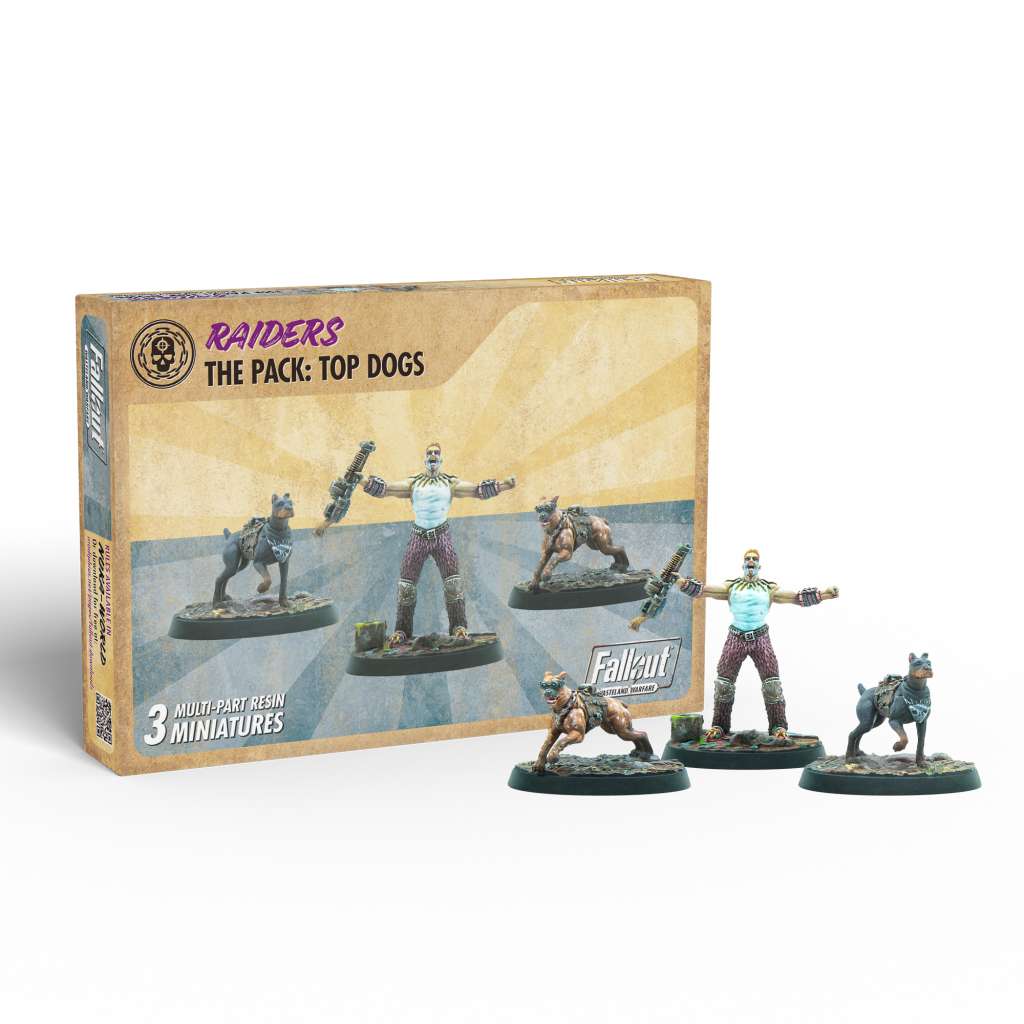 Fallout Wasteland Warfare Nuka World Raiders Pack - Top Dogs modiphius