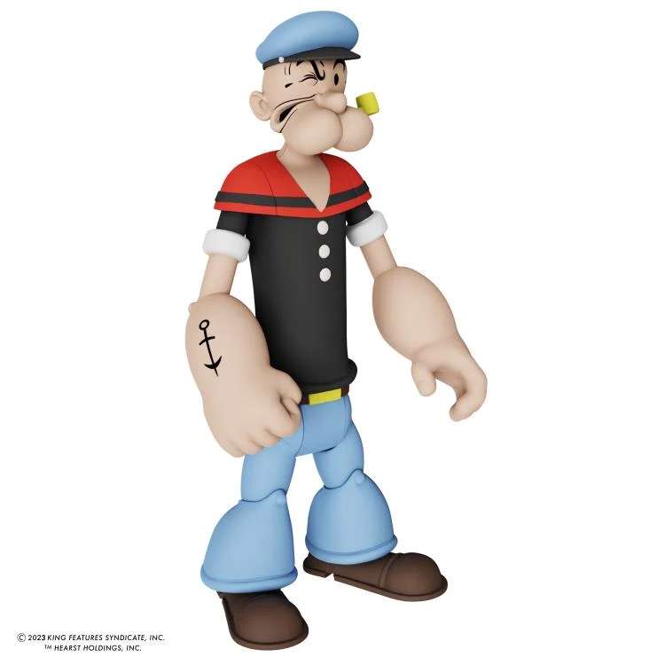 Popeye Power Stars Actionfigurer - Nostalgiska Samlarfigurer boss fight studio