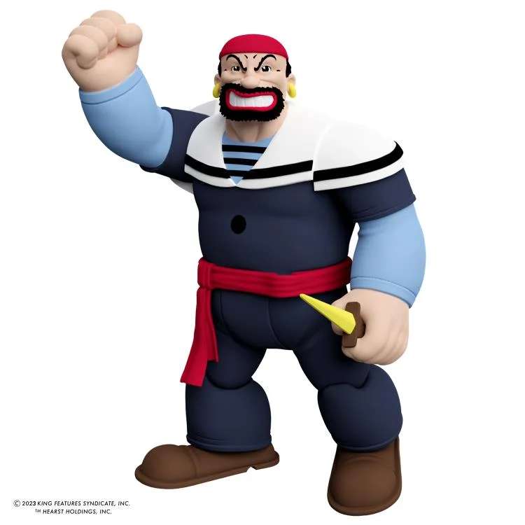 Popeye Power Stars Bluto & Sindbad Action Figures boss fight studio