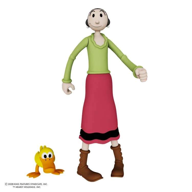 Popeye Power Stars Olive Oyl Actionfigur boss fight studio