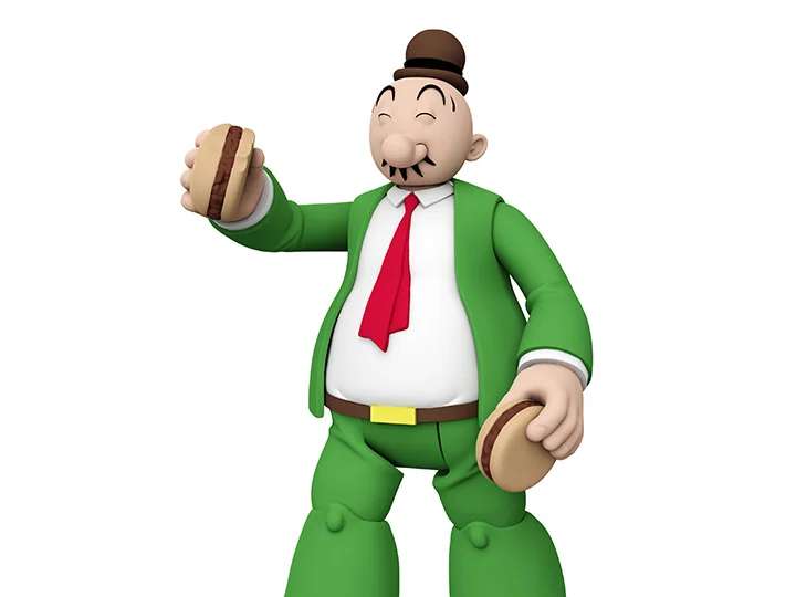 Popeye Power Stars Actionfigurer – Retro Samling boss fight studio