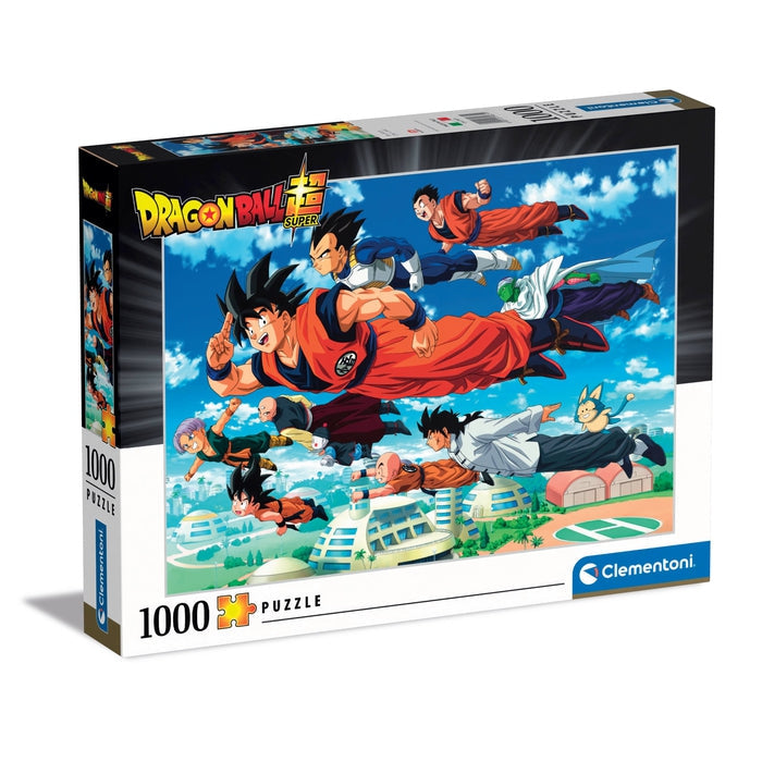 Anime Pusselkollektion - Dragon Ball Super: Flying Heroes - 1000 Bitars Pussel clementoni