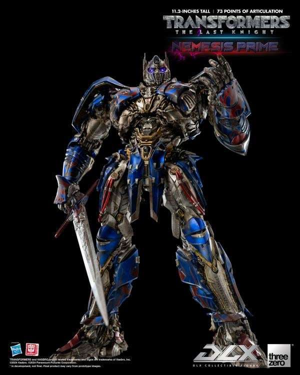 Transformers: The Last Knight DLX Nemesis Prime Figur threea toys/threezero