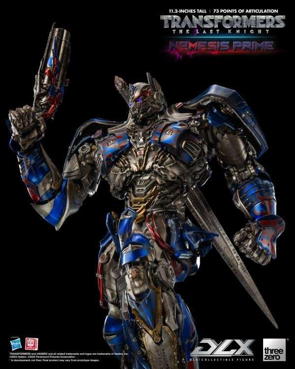 Transformers: The Last Knight DLX Nemesis Prime Figur threea toys/threezero